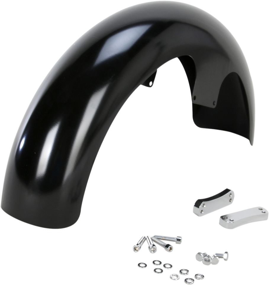 Wrapper Fender Kit - Steel - Black - 16"-19" - FL -test - Lutzka's Garage