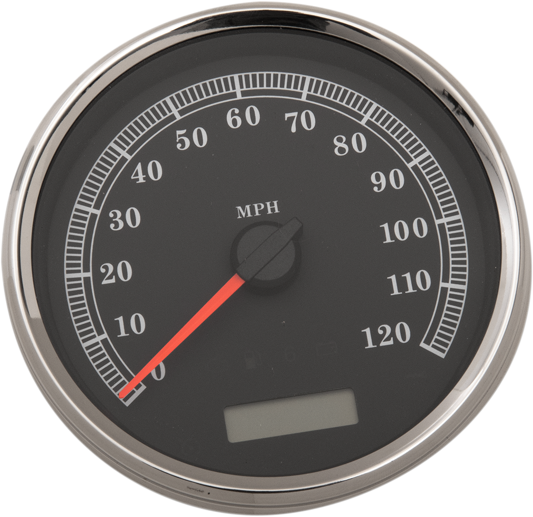 Electronic Speedometer - Black - 120 MPH - Lutzka's Garage