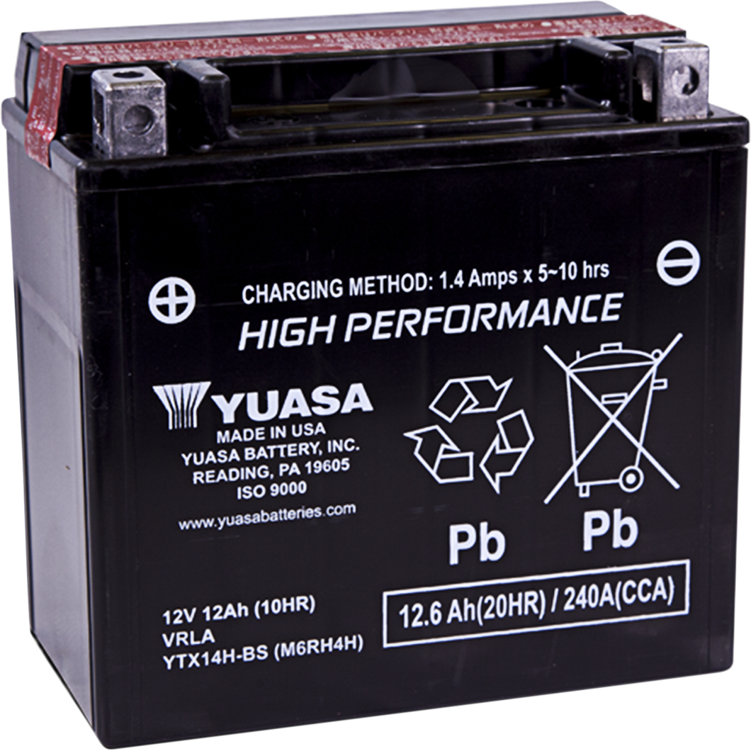 AGM Battery - YTX14H-BS .69L