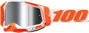 Racecraft 2 Goggles - Orange - Silver Flash Mirror - Lutzka's Garage