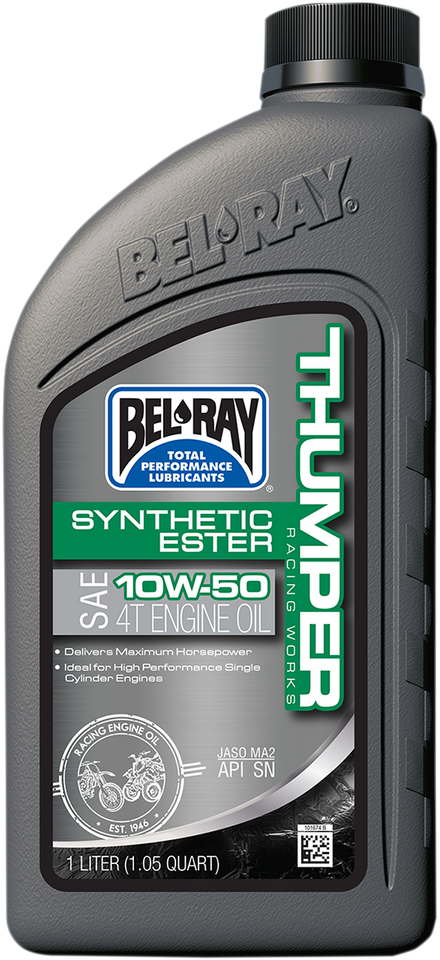 Thumper Synthetic Oil  10W-50 - 1 L - Lutzka's Garage