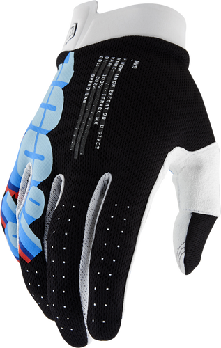 iTrack Gloves - System Black - Small - Lutzka's Garage