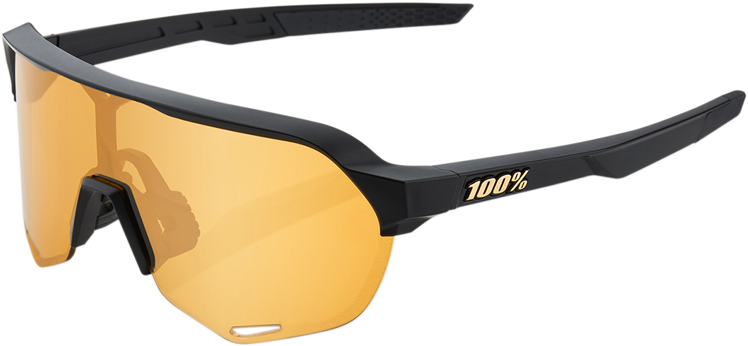 S2 Sunglasses - Black - Gold - Lutzka's Garage