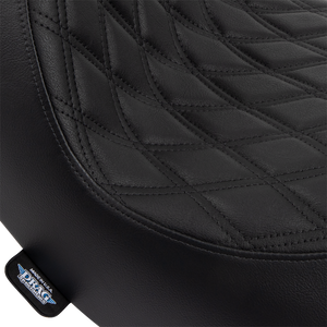 Solo Seat - Double Diamond - Black Stitching - FL/FX 18-23