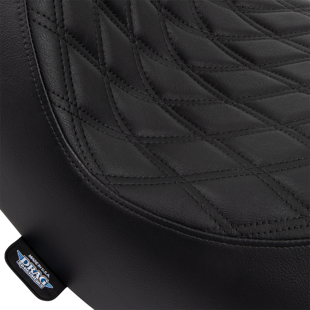 Solo Seat - Double Diamond - Black Stitching - FL/FX 18-23