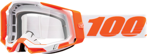 Racecraft 2 Goggles - Orange - Clear - Lutzka's Garage