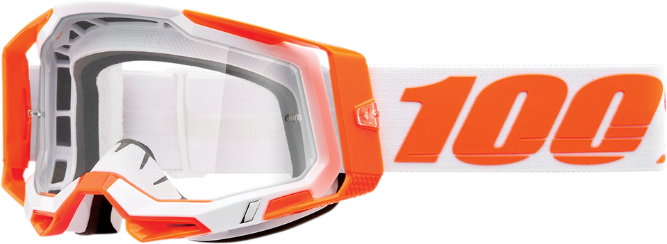 Racecraft 2 Goggles - Orange - Clear - Lutzka's Garage