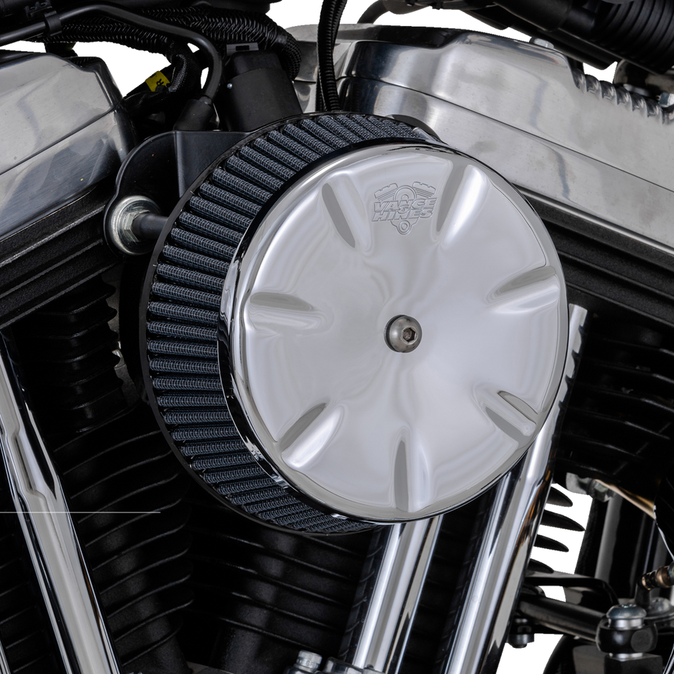 VO2 Eliminator Air Cleaner - M8 - Chrome - Lutzka's Garage