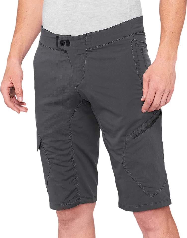 Ridecamp Shorts - Charcoal - US 28 - Lutzka's Garage