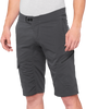 Ridecamp Shorts - Charcoal - US 28 - Lutzka's Garage