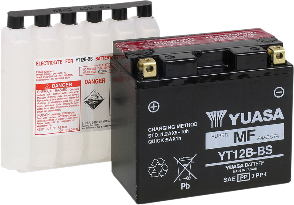 AGM Battery - .YT12B-BS - .52 L