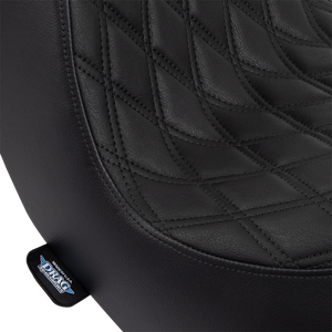 Predator III Seat - Double Diamond - Black w/ Black Stitching - FL/FX 18-22