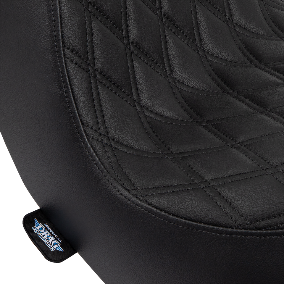 Predator III Seat - Double Diamond - Black w/ Black Stitching - FL/FX 18-22