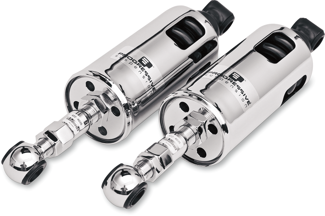 422 Series Adjustable Shocks - Chrome - Standard - Lutzka's Garage