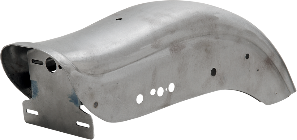 Fate Bob Rear Fender - Raw - Drilled