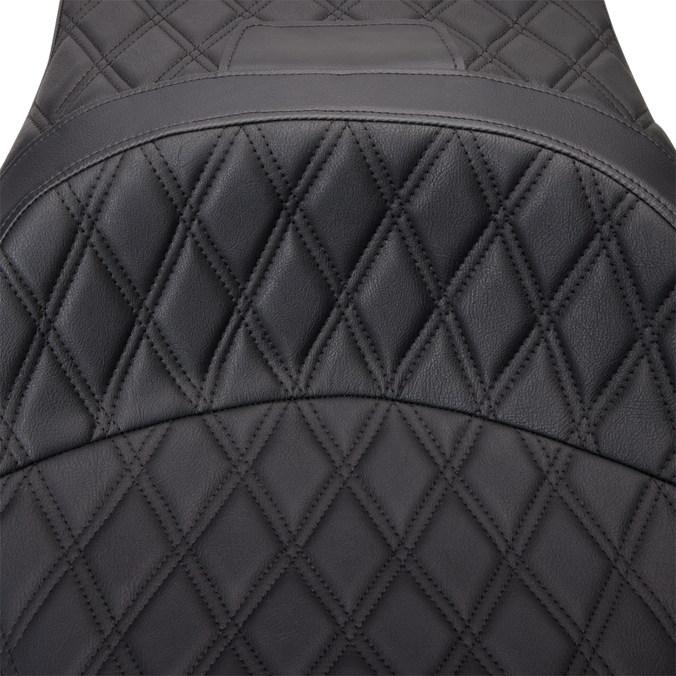 Freedom Seat - Vinyl - Double Diamond Black Stitch - FLH 09-23