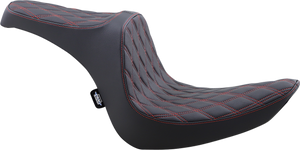 Predator III Seat - Double Diamond - Red Thread - Lutzka's Garage