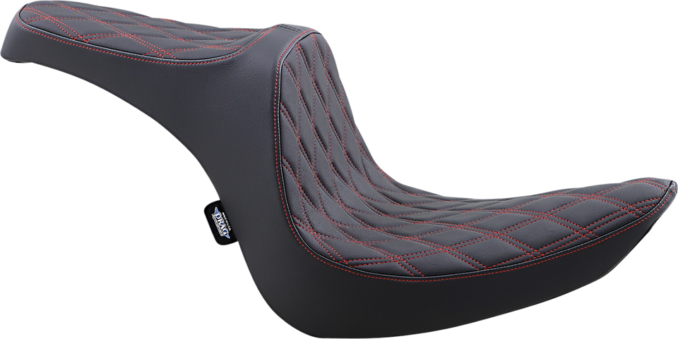 Predator III Seat - Double Diamond - Red Thread - Lutzka's Garage