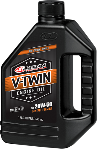 V-Twin Oil - 20W-50 - 1 U.S. quart