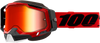 Racecraft 2 Snow Goggles - Red - Red Mirror - Lutzka's Garage