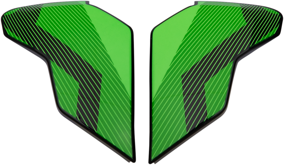 Airflite Side Plates - QB1 - Green - Lutzka's Garage