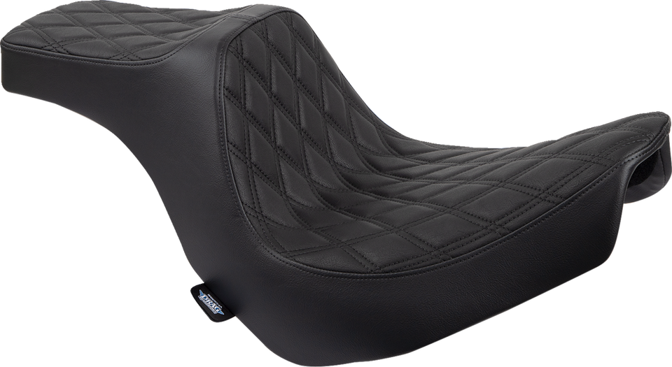 Predator III Seat - Double Diamond - Black w/ Black Stitching - FL/FX 18-22