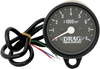 2.4" Mini Electronic 8000 RPM Tachometer - Black Housing - Black Face - Lutzka's Garage