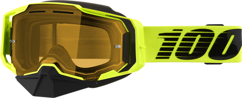 Armega Snow Goggles - Nuclear Citrus - Yellow - Lutzka's Garage