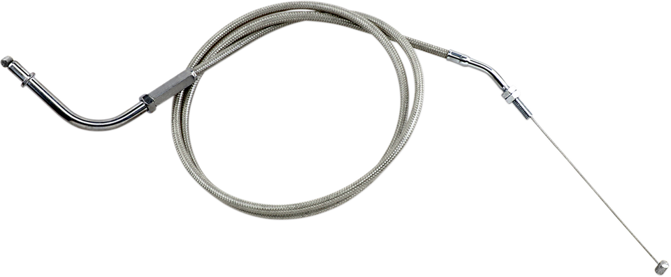 Throttle Cable - Pull - XV19 - Stainless Steel - Lutzka's Garage