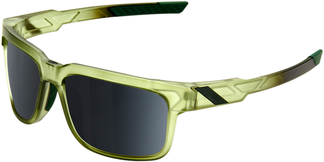 Type-S Sunglasses - Olive - Black Mirror - Lutzka's Garage