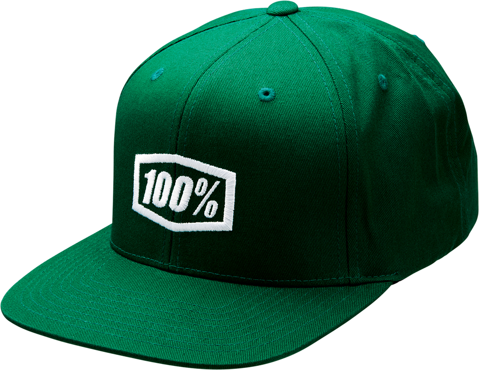 Icon Snapback Hat - Green - One Size - Lutzka's Garage