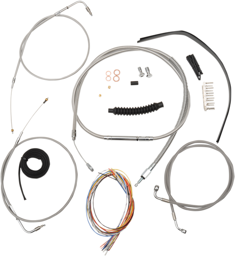 Handlebar Cable/Brake Line Kit - Complete - 15