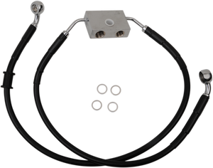 Brake Line - Front - +4" - Black - XL - Lutzka's Garage