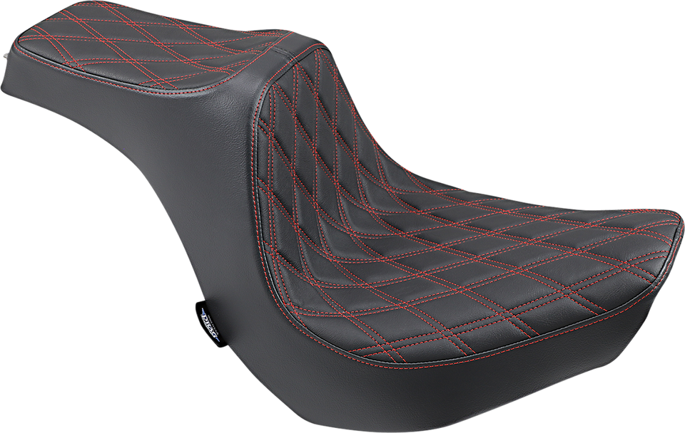 Predator III Seat - Double Diamond - Red Stitching - FXBR/S 18-22