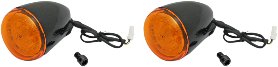 ProBEAM® Turn Signals - Black/Amber - Lutzka's Garage