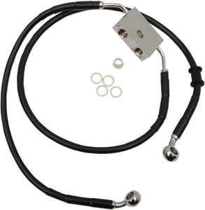 Brake Line - Front - +2" - Black - XL - Lutzka's Garage