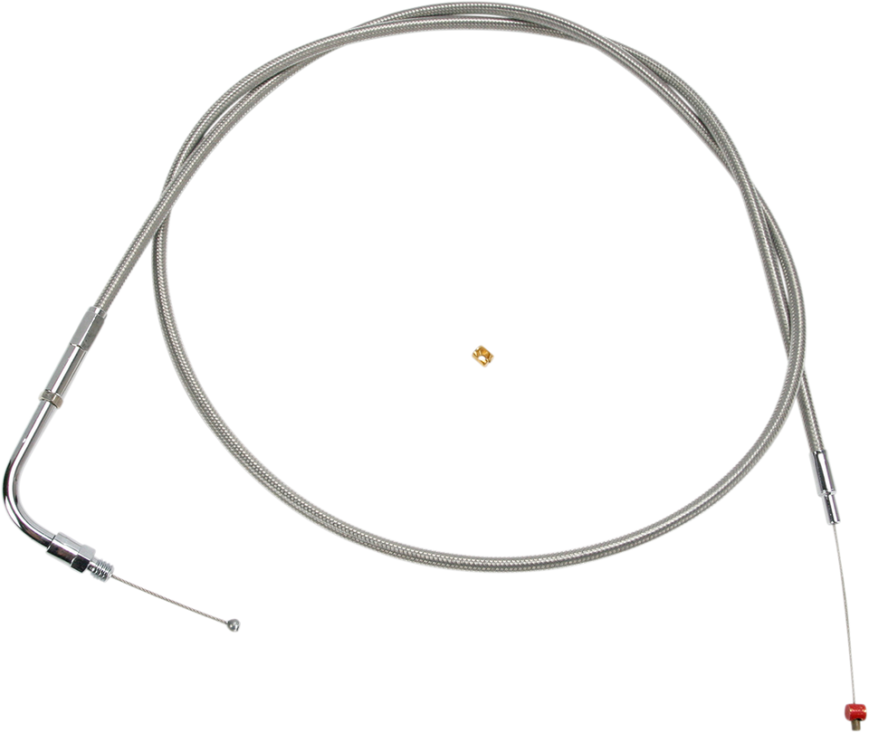 Throttle Cable - +6" - Stainless Steel - Lutzka's Garage