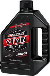 V-Twin Synthetic Oil - 20W-50 - 1 U.S. quart