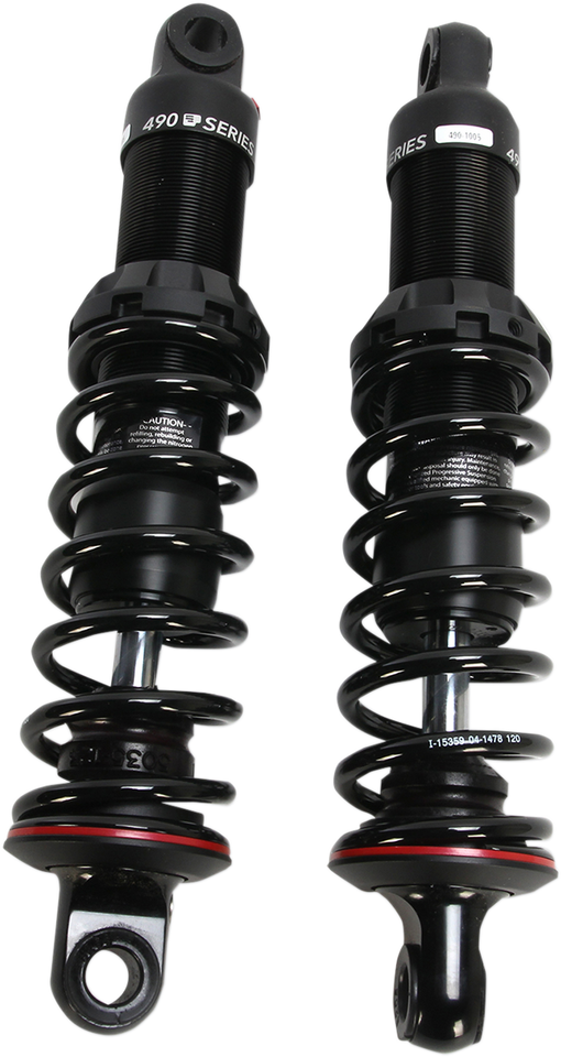 490 Series Shock - Black - Standard - 12.00" - Lutzka's Garage