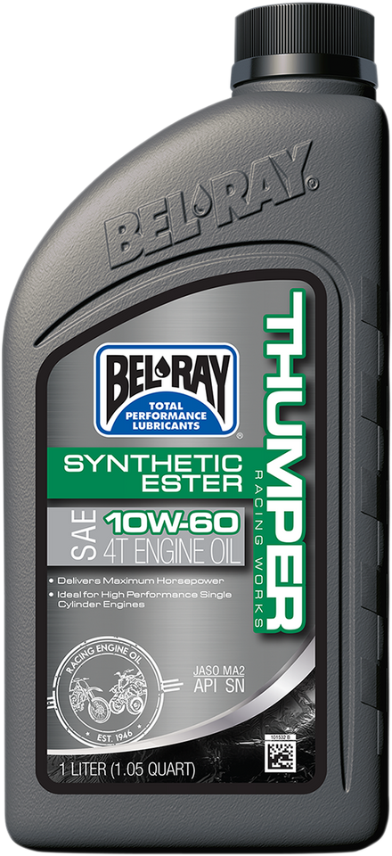 Thumper Synthetic Oil  10W-60 - 1 L - Lutzka's Garage