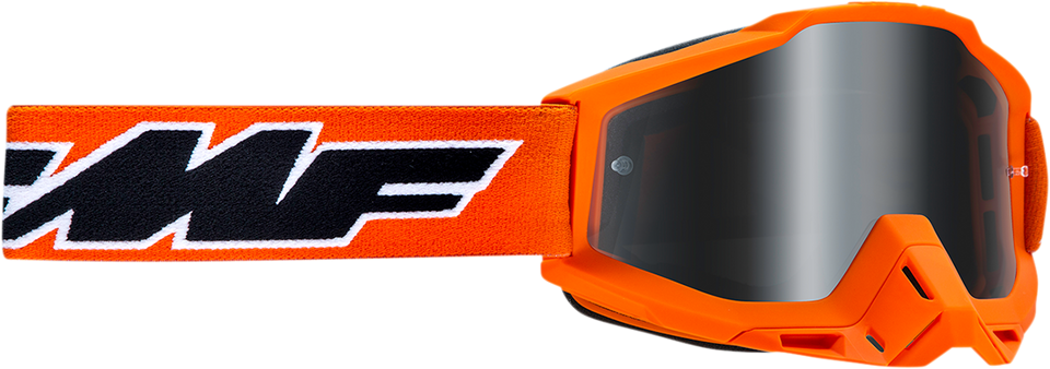 Youth PowerBomb Goggles - Rocket - Orange - Silver Mirror - Lutzka's Garage