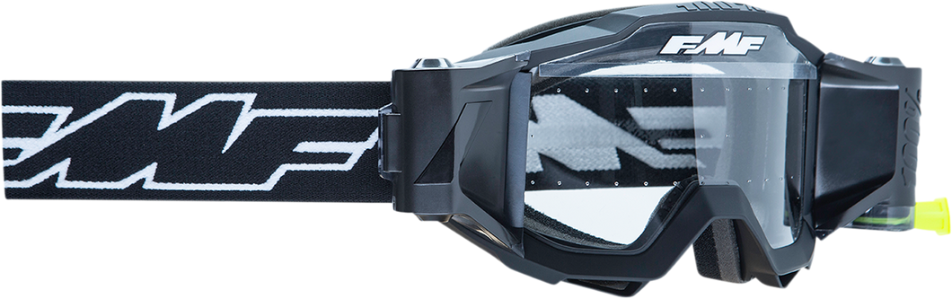 Youth PowerBomb Film System Goggles - Rocket - Black - Clear - Lutzka's Garage