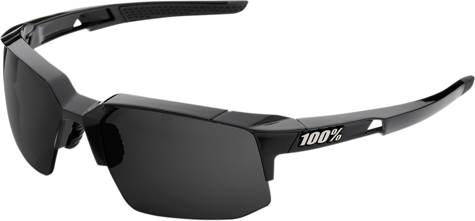 Speedcoupe Sunglasses - Black - Gray Polarized - Lutzka's Garage