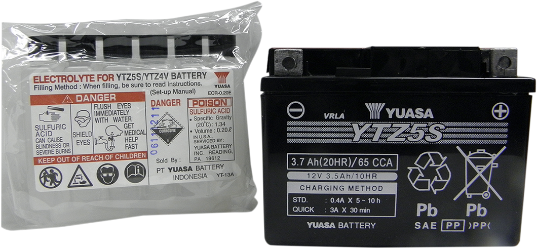 AGM Battery - YTZ5S-BS