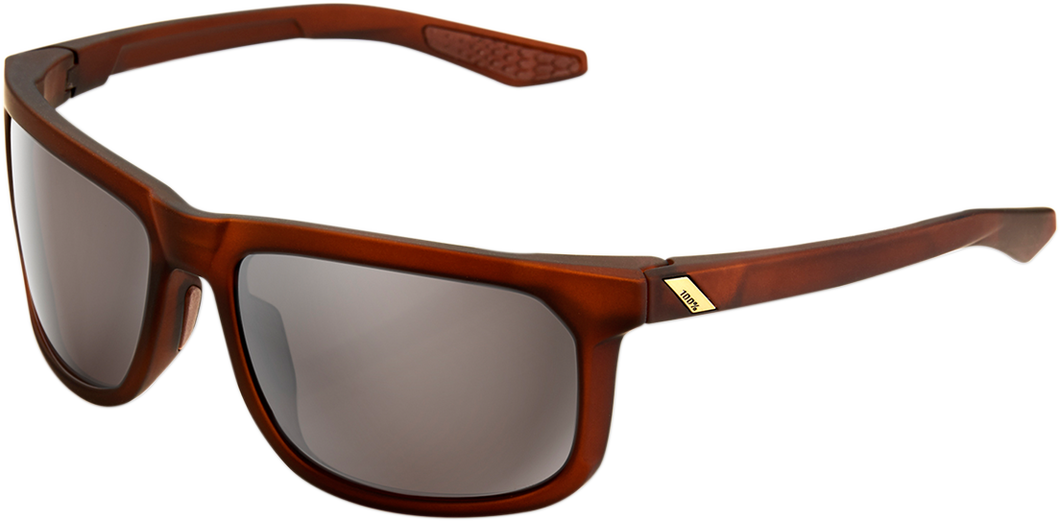 Hakan Sunglasses - Rootbeer - Silver Mirror - Lutzka's Garage