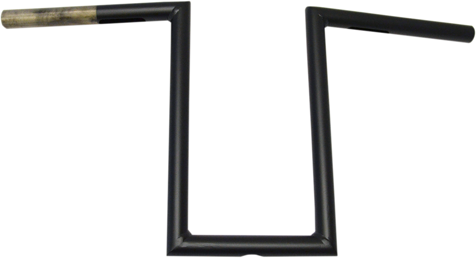 Handlebar - Narrow Z - 12" - Flat Black - Lutzka's Garage