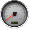 Electronic Speedometer - Silver - 220 KPH - Lutzka's Garage