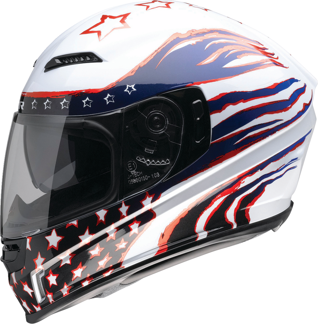 Jackal Helmet - Patriot - Red/White/Blue - Small - Lutzka's Garage