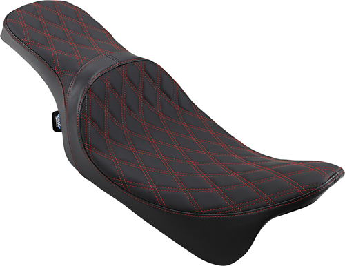 Predator 2-Up Seat - Double Diamond - Red Stitching - FL 08-22