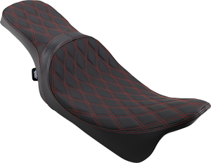 Predator 2-Up Seat - Double Diamond - Red Stitching - FL 08-22